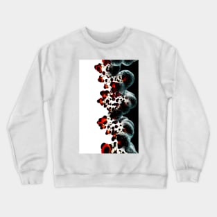 DNA molecule, computer artwork (G110/1178) Crewneck Sweatshirt